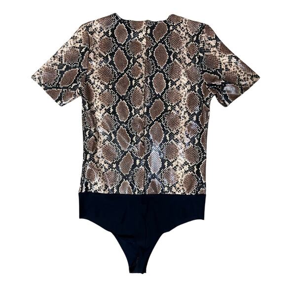 Commando Snakeskin Faux Leather Bodysuit - Picture 6 of 6